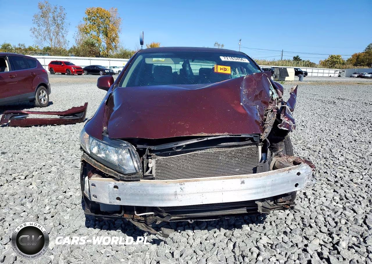 2013 Honda Civic Lx VIN:19XFB2F57DE025526 - 5
