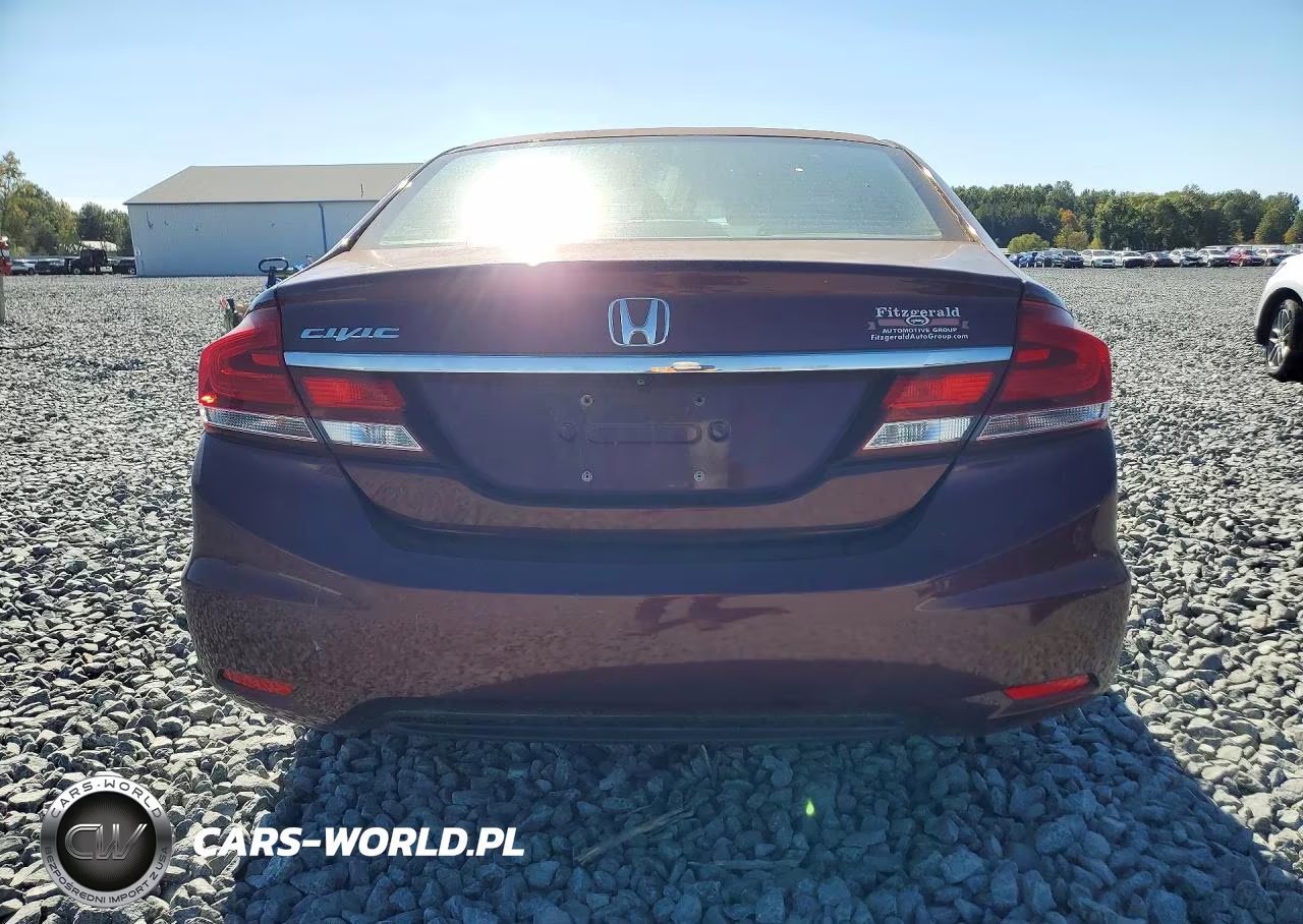 2013 Honda Civic Lx VIN:19XFB2F57DE025526 - 6