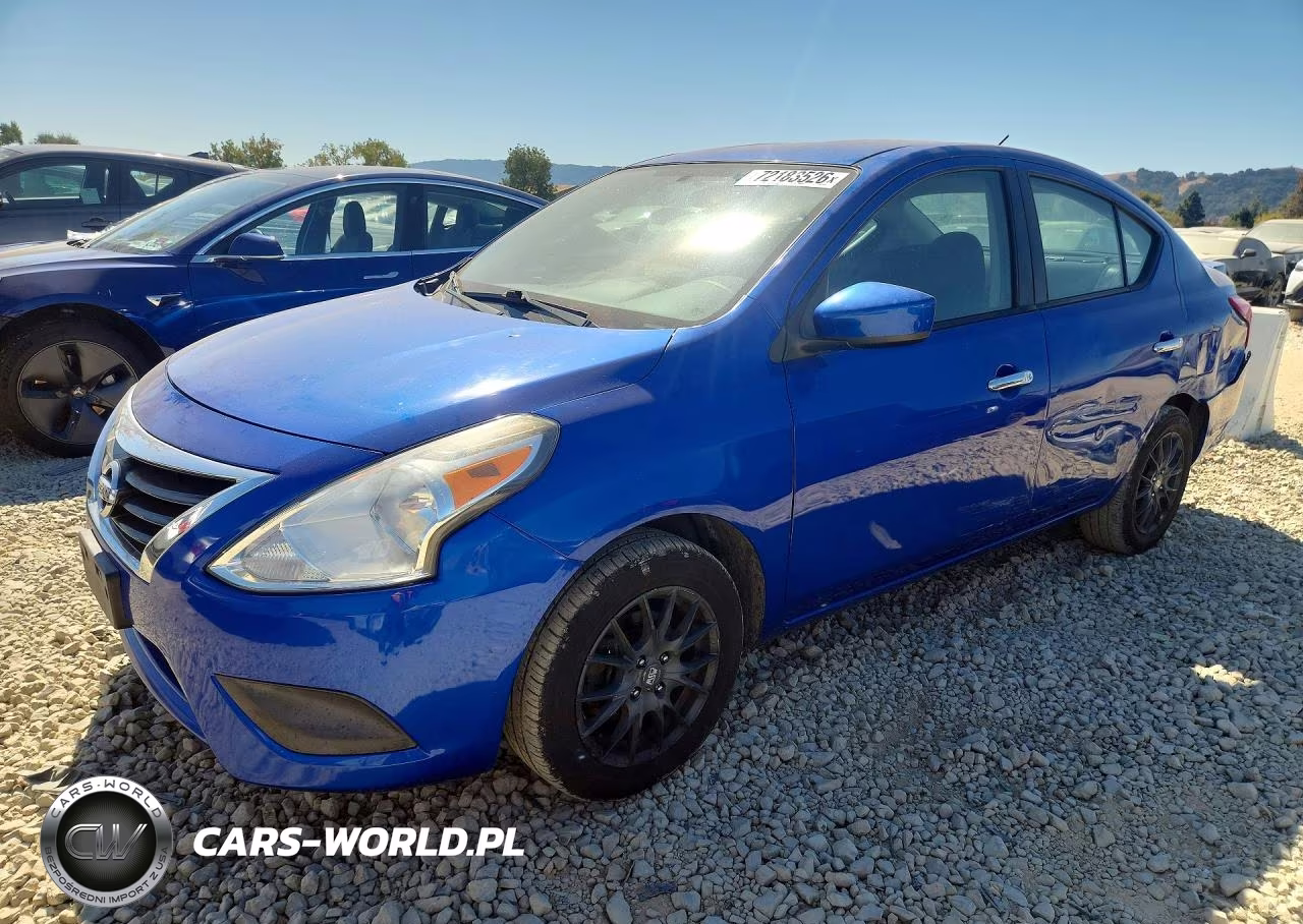 2015 Nissan Versa 1.6 Sv VIN:3N1CN7APXFL818062 - 1
