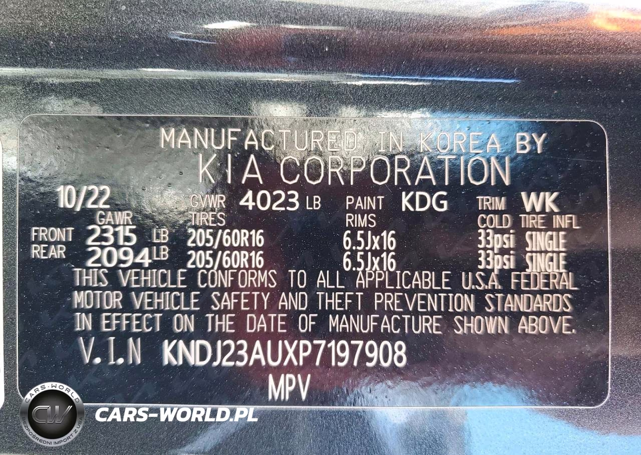 2023 Kia Soul Lx VIN:KNDJ23AUXP7197908 - 13