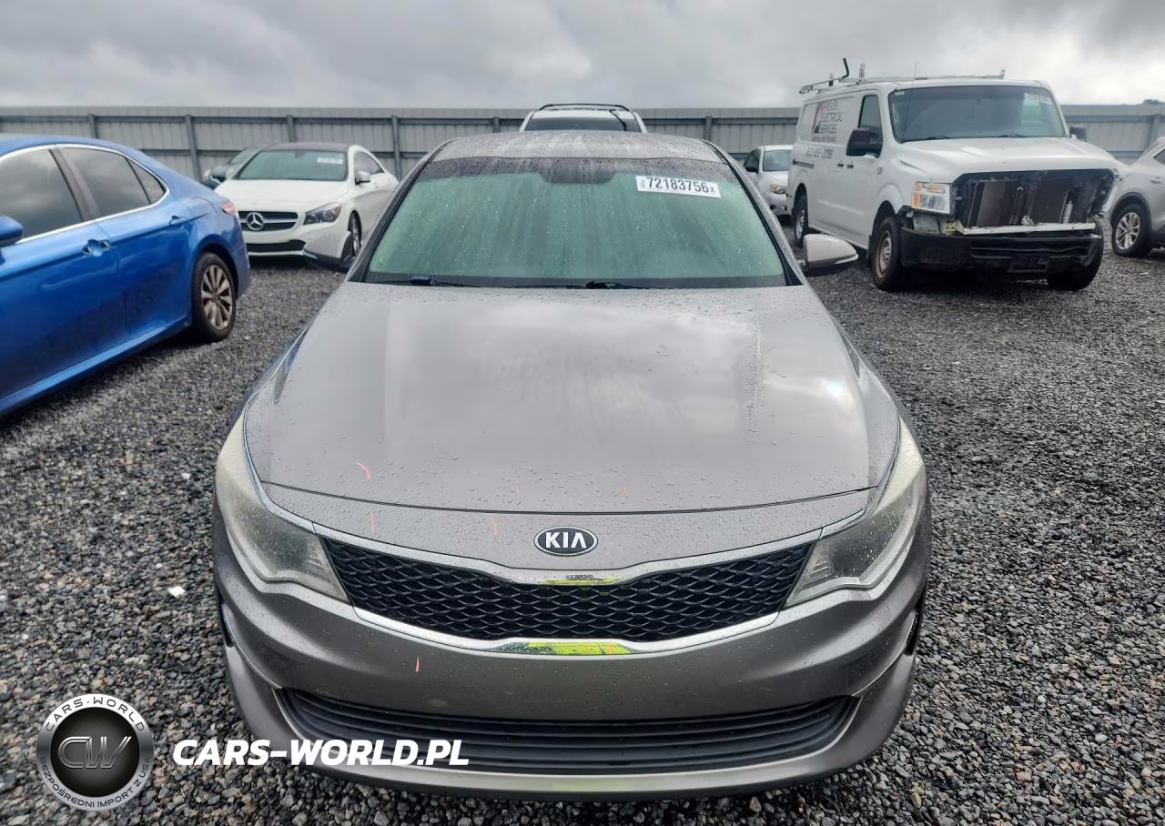 2016 Kia Optima Lx VIN:5XXGT4L30GG114186 - 5