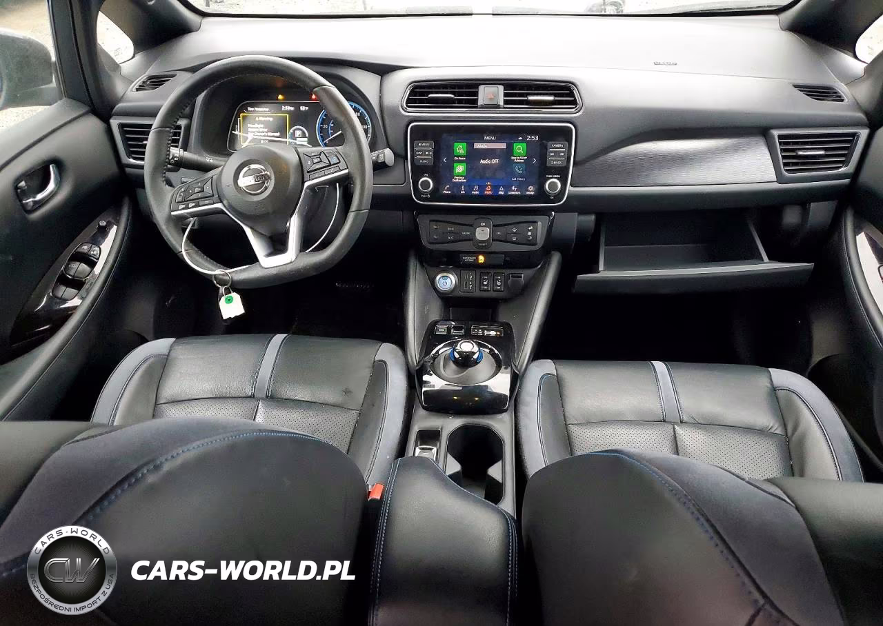 2021 Nissan Leaf Sl Plus VIN:1N4BZ1DV9MC556456 - 8