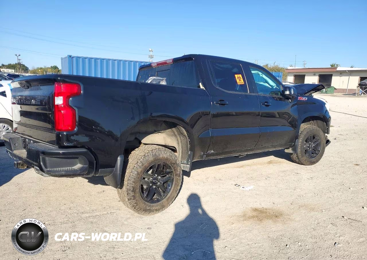2022 Chevrolet Silverado 1500 4Wd Short Bed Lt Trail Boss VIN:3GCUDFEL9NG599365 - 3