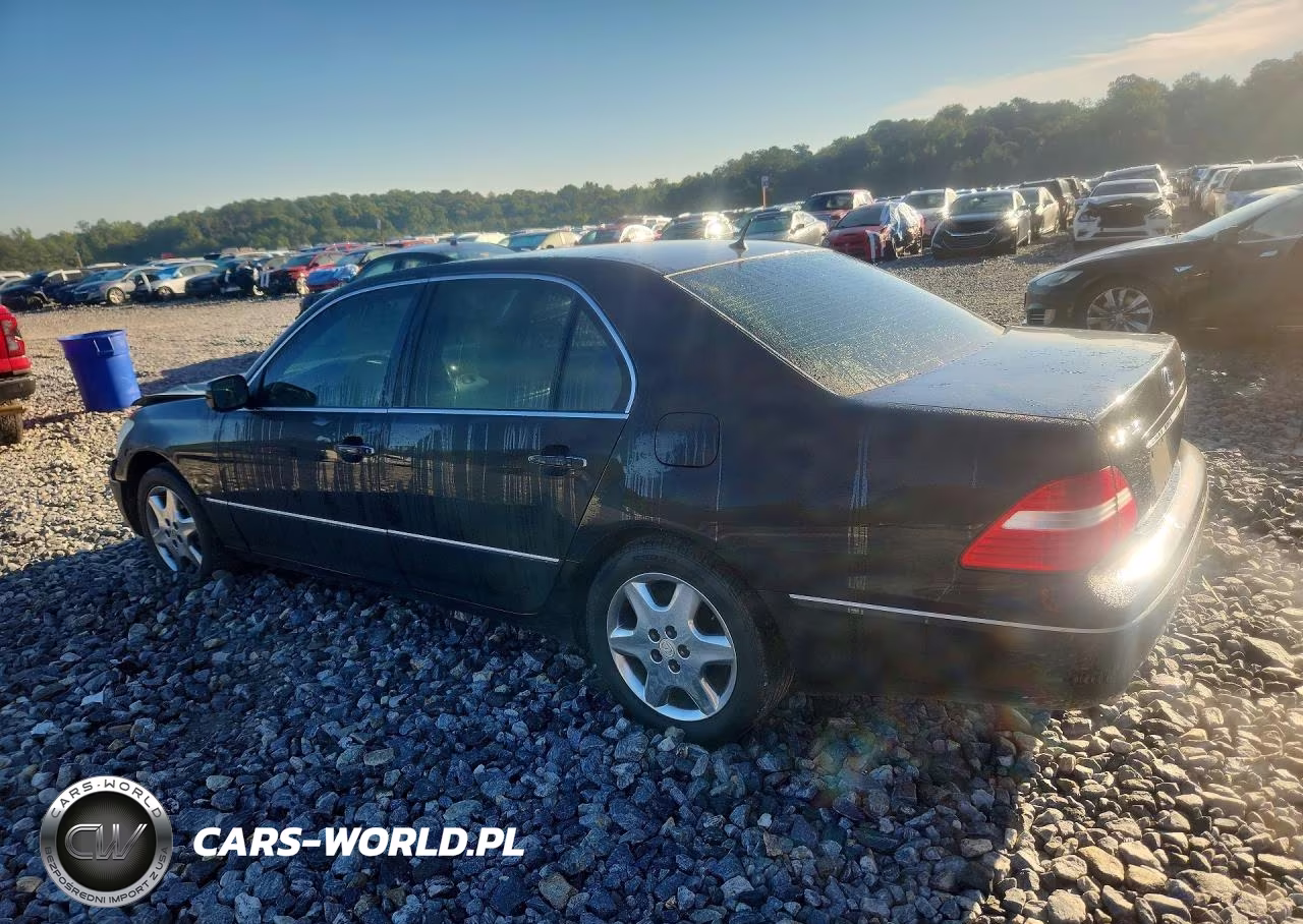 2004 Lexus Ls 430 VIN:JTHBN36F940137806 - 2