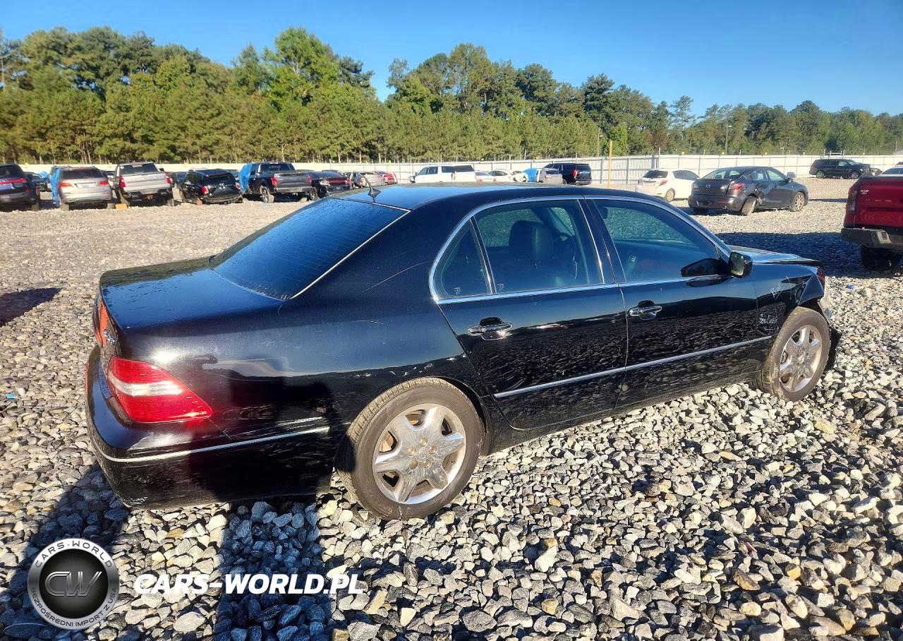 2004 Lexus Ls 430 VIN:JTHBN36F940137806 - 3