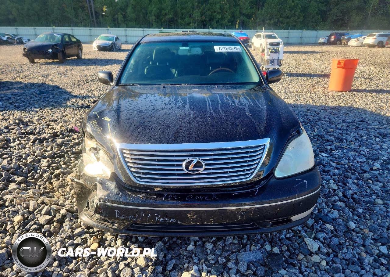 2004 Lexus Ls 430 VIN:JTHBN36F940137806 - 5