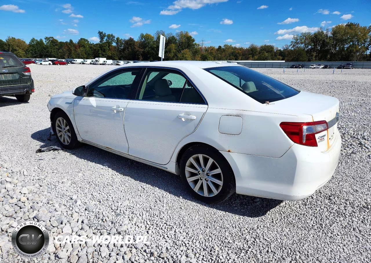 2012 Toyota Camry Hybrid Xle VIN:4T1BD1FK3CU050170 - 2
