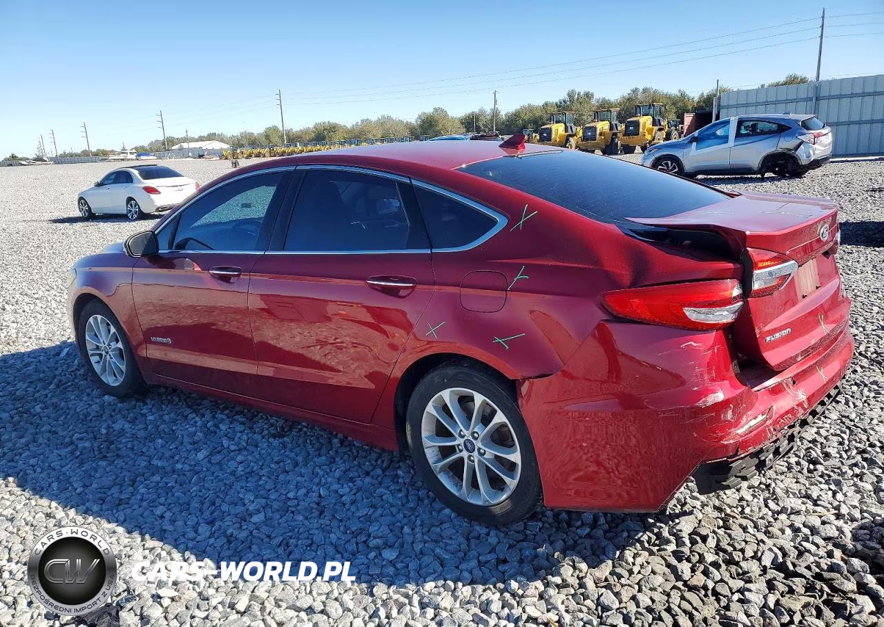 2019 Ford Fusion Sel VIN:3FA6P0MU9KR136624 - 2