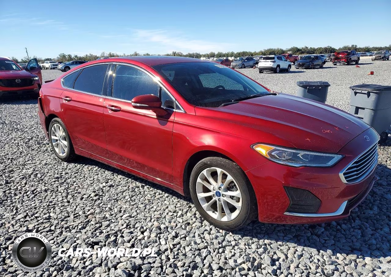 2019 Ford Fusion Sel VIN:3FA6P0MU9KR136624 - 4