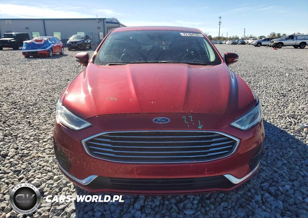 2019 Ford Fusion Sel VIN:3FA6P0MU9KR136624 - 5