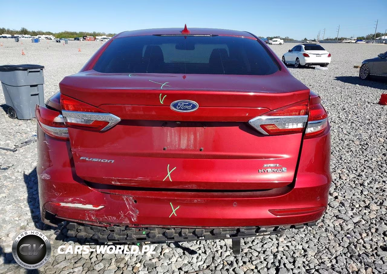2019 Ford Fusion Sel VIN:3FA6P0MU9KR136624 - 6