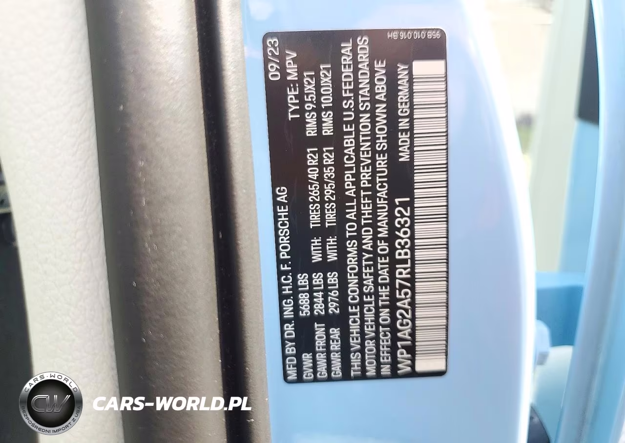 2024 Porsche Macan S VIN:WP1AG2A57RLB36321 - 12