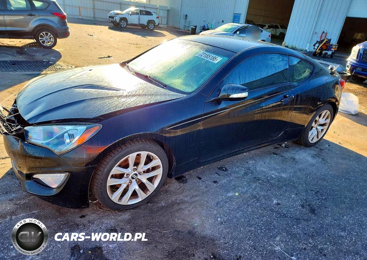 2015 Hyundai Genesis Coupe 3.8 VIN:KMHHT6KJ4FU128354 - 1