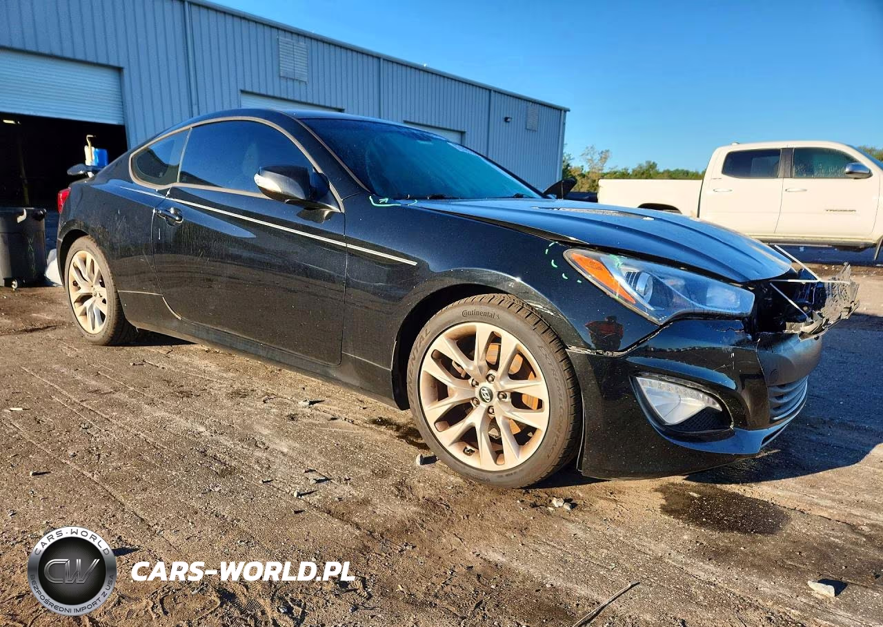 2015 Hyundai Genesis Coupe 3.8 VIN:KMHHT6KJ4FU128354 - 4