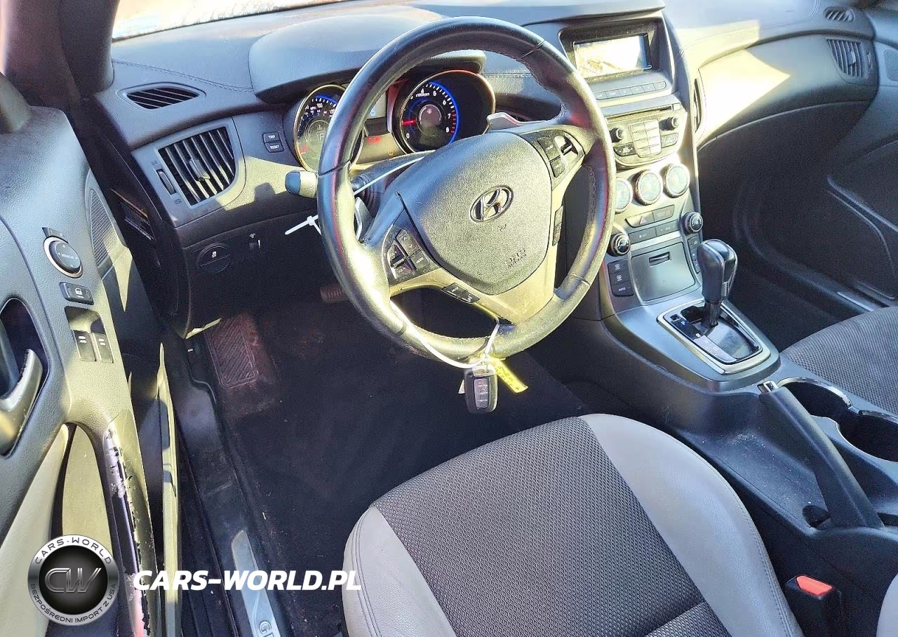 2015 Hyundai Genesis Coupe 3.8 VIN:KMHHT6KJ4FU128354 - 8