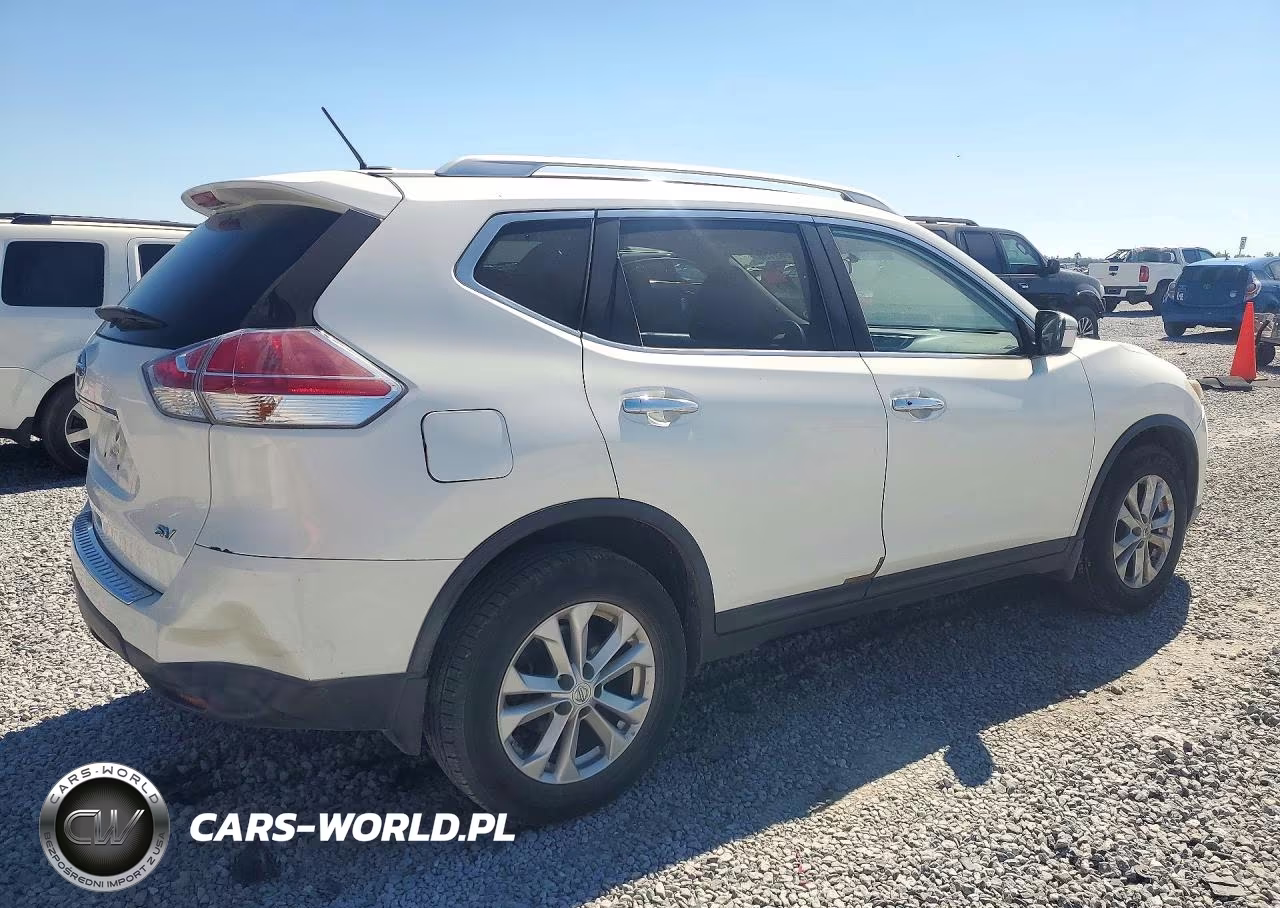 2016 Nissan Rogue Sv VIN:KNMAT2MT6GP621045 - 3