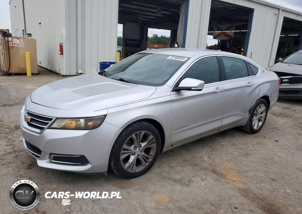 2014 Chevrolet Impala Lt VIN:1G1115SL4EU168349 - 1