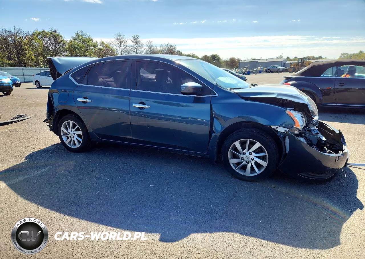 2015 Nissan Sentra Sv VIN:3N1AB7AP9FY363675 - 4