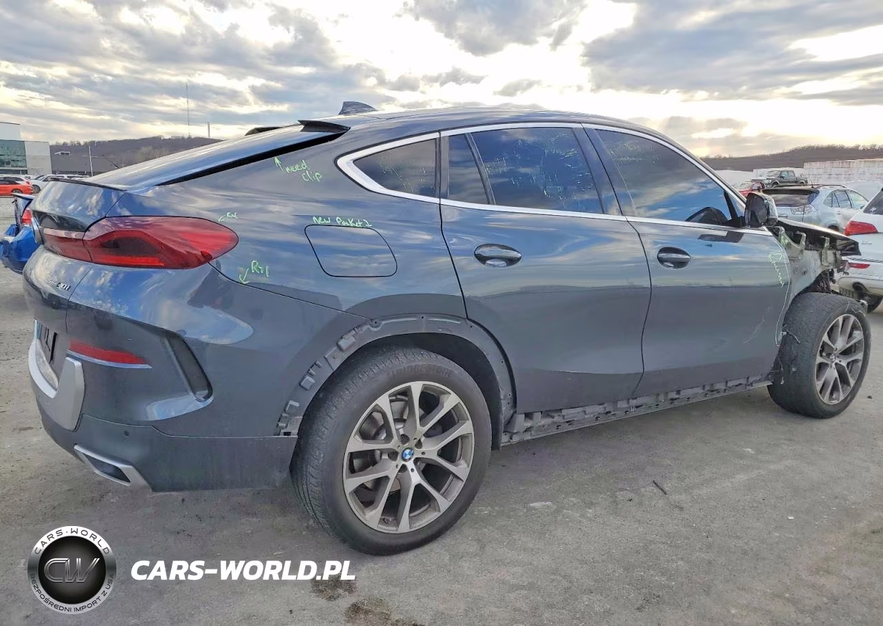 2021 BMW X6 Sdrive 40I VIN:5UXCY4C09M9D88499 - 3