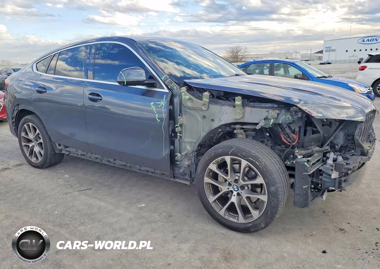 2021 BMW X6 Sdrive 40I VIN:5UXCY4C09M9D88499 - 4