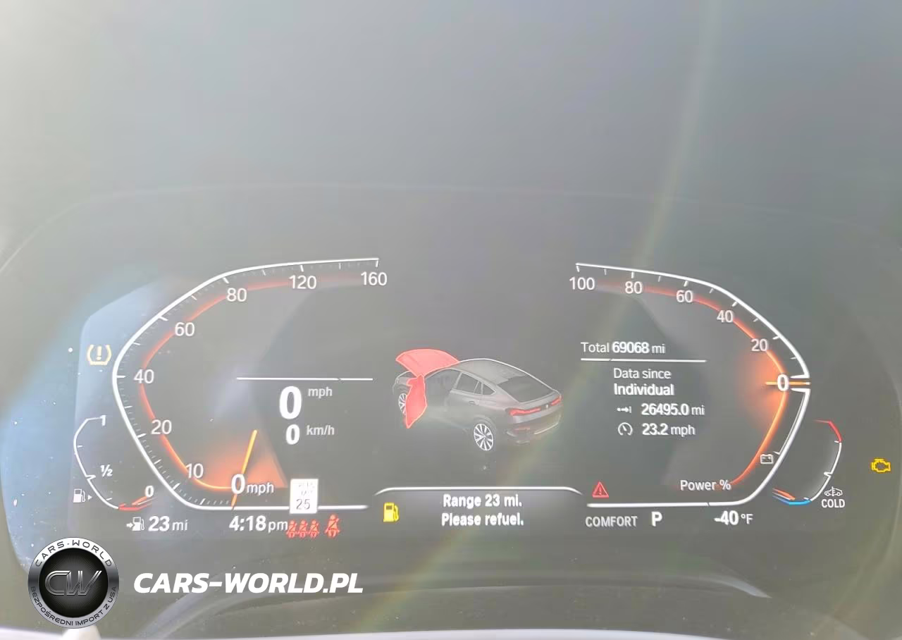 2021 BMW X6 Sdrive 40I VIN:5UXCY4C09M9D88499 - 9