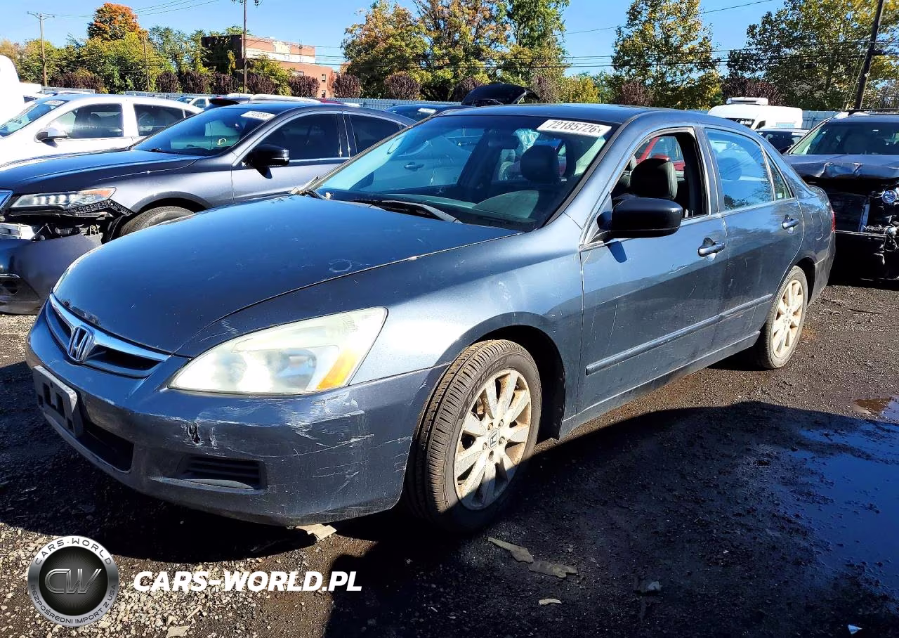 2007 Honda Accord Ex VIN:1HGCM66857A091046 - 1