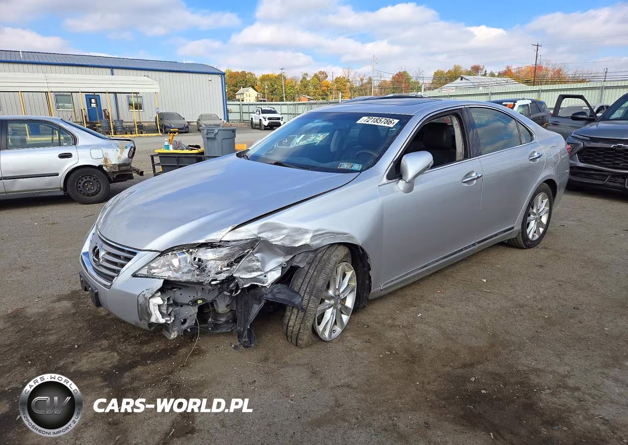 2012 Lexus Es 350 VIN:JTHBK1EG9C2490041 - 1