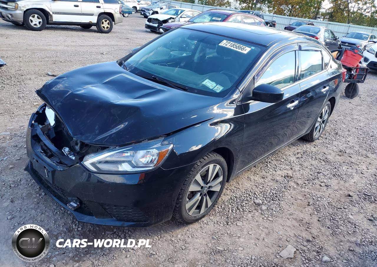 2019 Nissan Sentra Sv VIN:3N1AB7AP9KY301848 - 1
