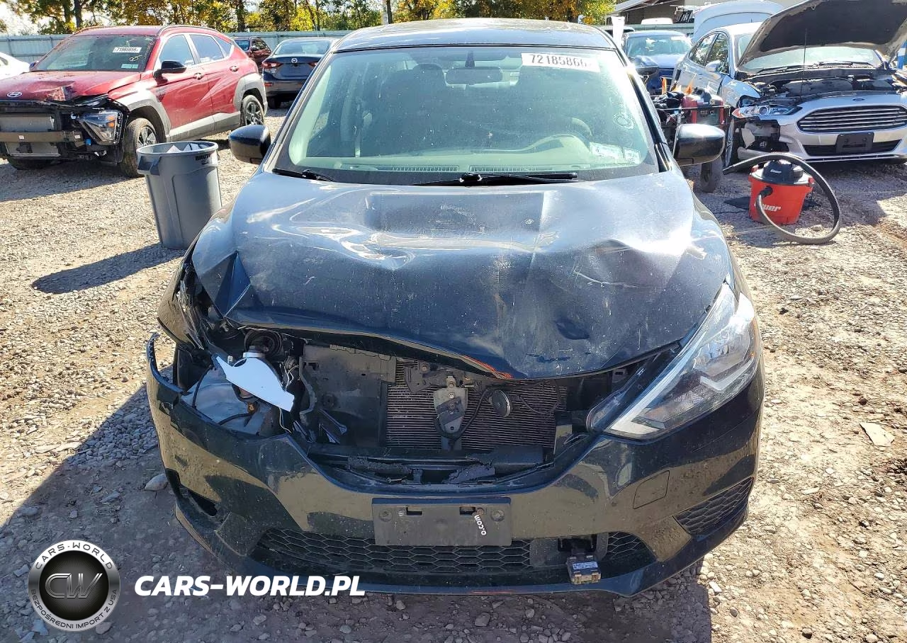 2019 Nissan Sentra Sv VIN:3N1AB7AP9KY301848 - 5