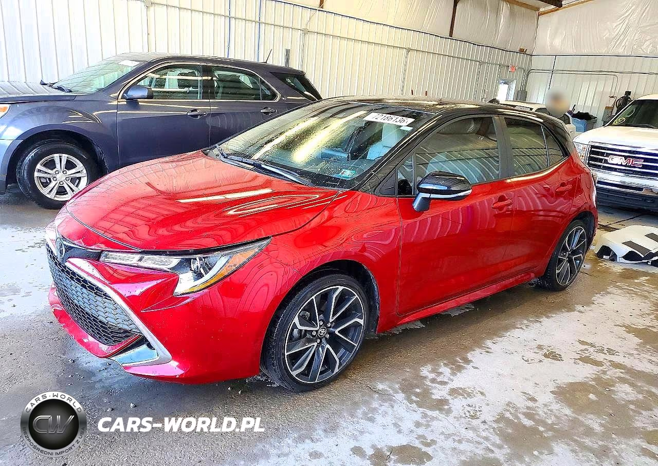 2022 Toyota Corolla Xse VIN:JTNA4MBE4N3173742 - 1