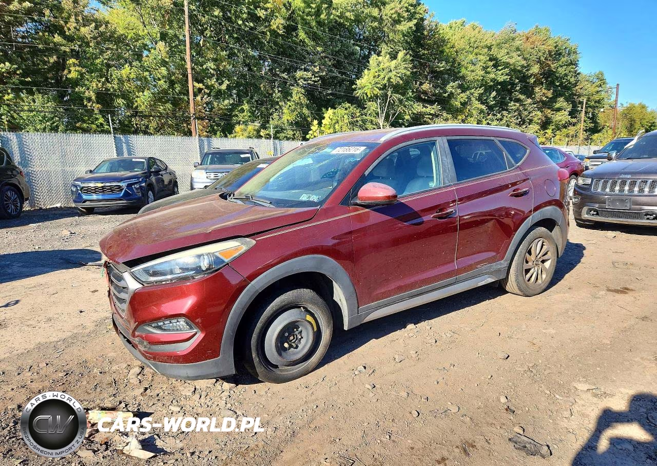 2017 Hyundai Tucson Se VIN:KM8J3CA41HU317641 - 1