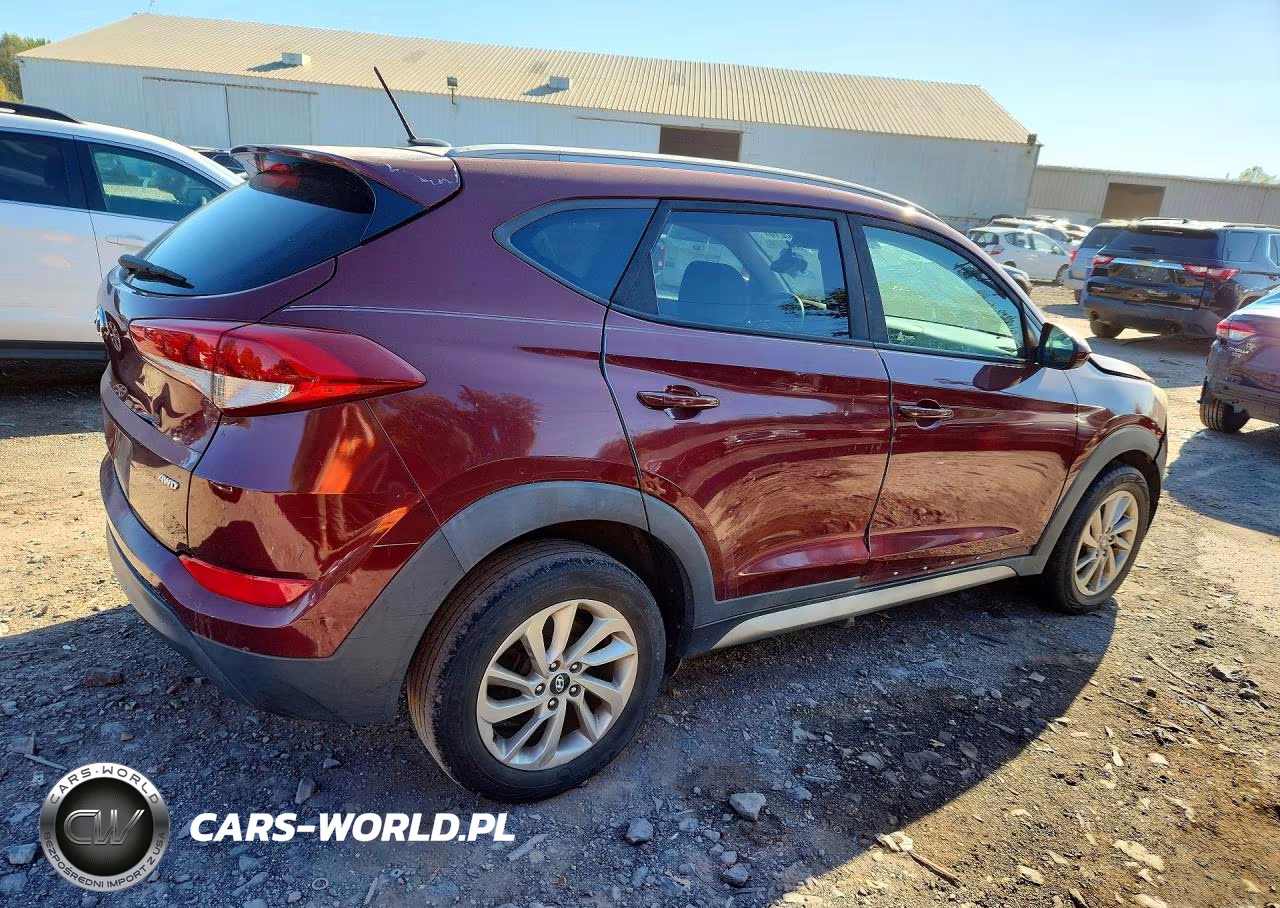 2017 Hyundai Tucson Se VIN:KM8J3CA41HU317641 - 3