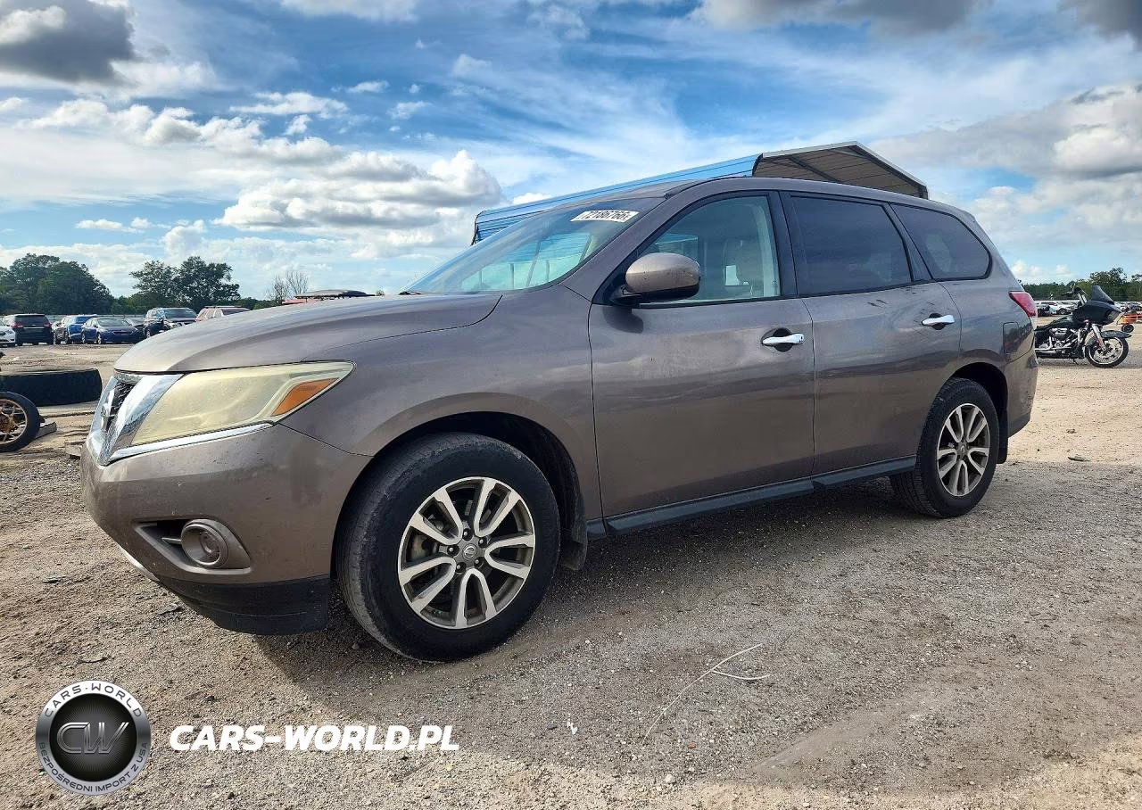 2014 Nissan Pathfinder S VIN:5N1AR2MN1EC696414 - 1