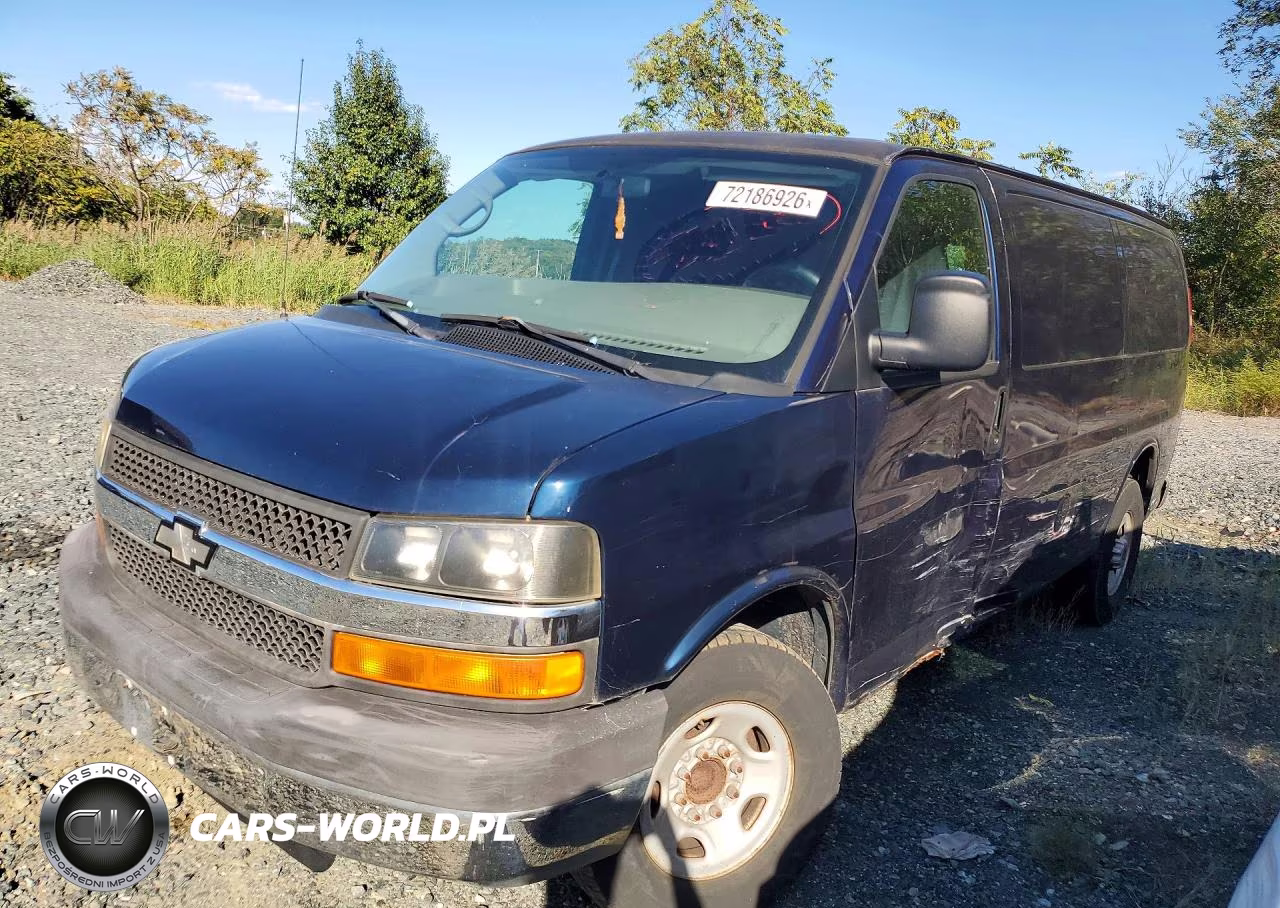 2008 Chevrolet Express 2500 Delivery Van VIN:1GCGG25C581145484 - 1