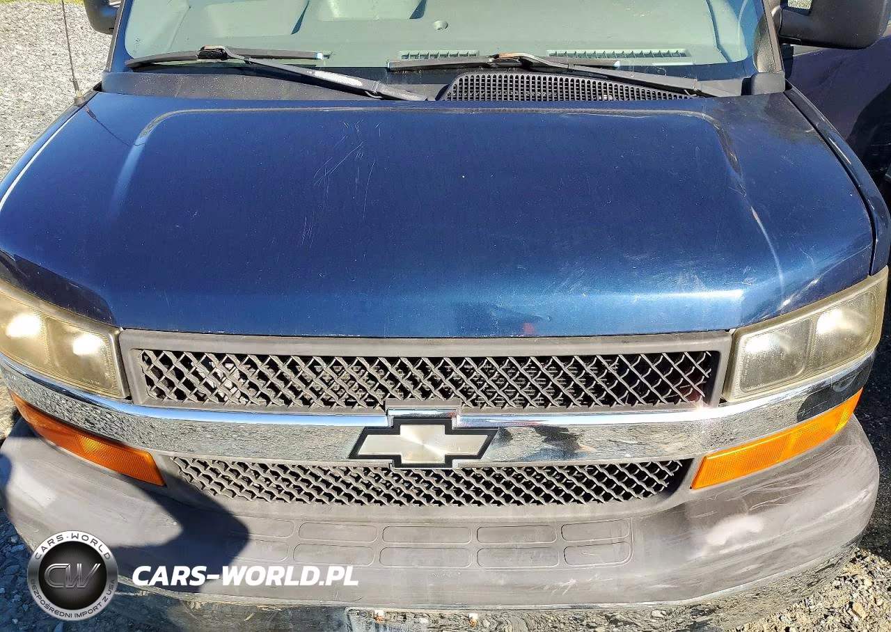2008 Chevrolet Express 2500 Delivery Van VIN:1GCGG25C581145484 - 12