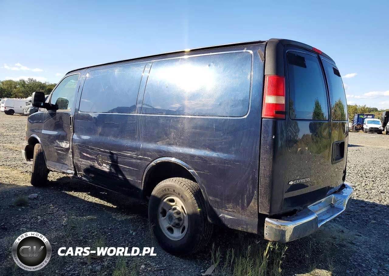 2008 Chevrolet Express 2500 Delivery Van VIN:1GCGG25C581145484 - 2