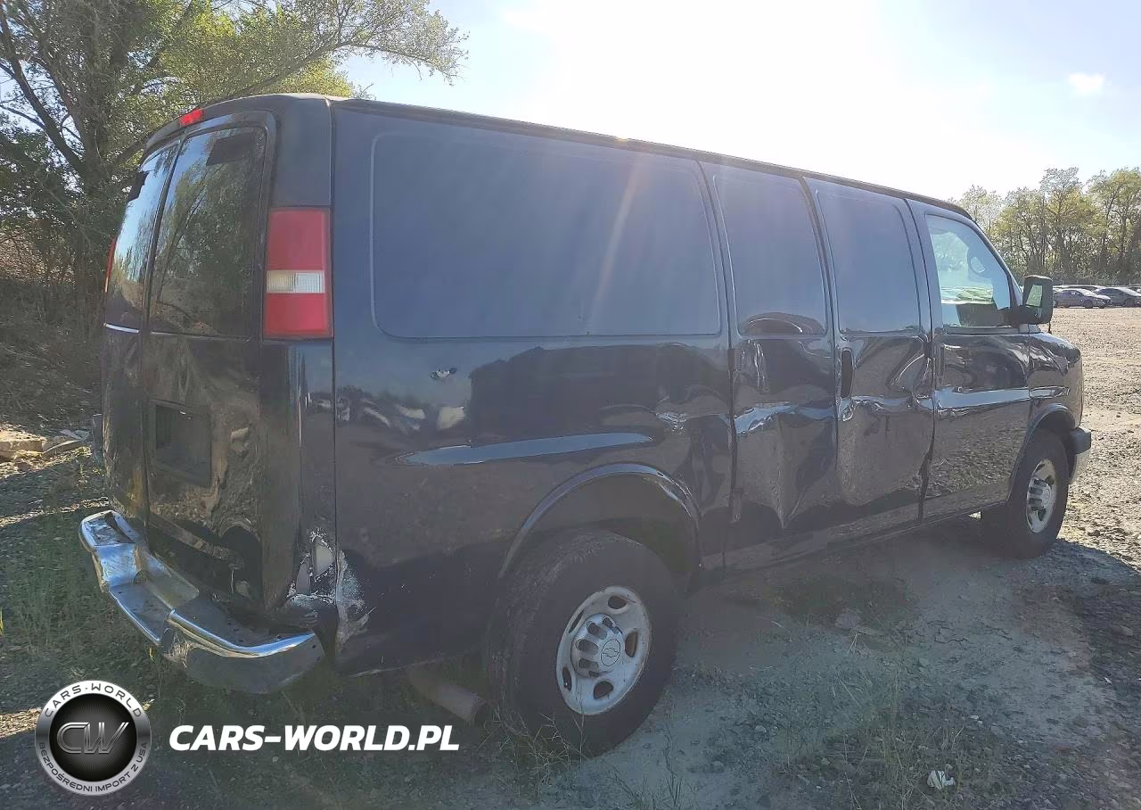 2008 Chevrolet Express 2500 Delivery Van VIN:1GCGG25C581145484 - 3
