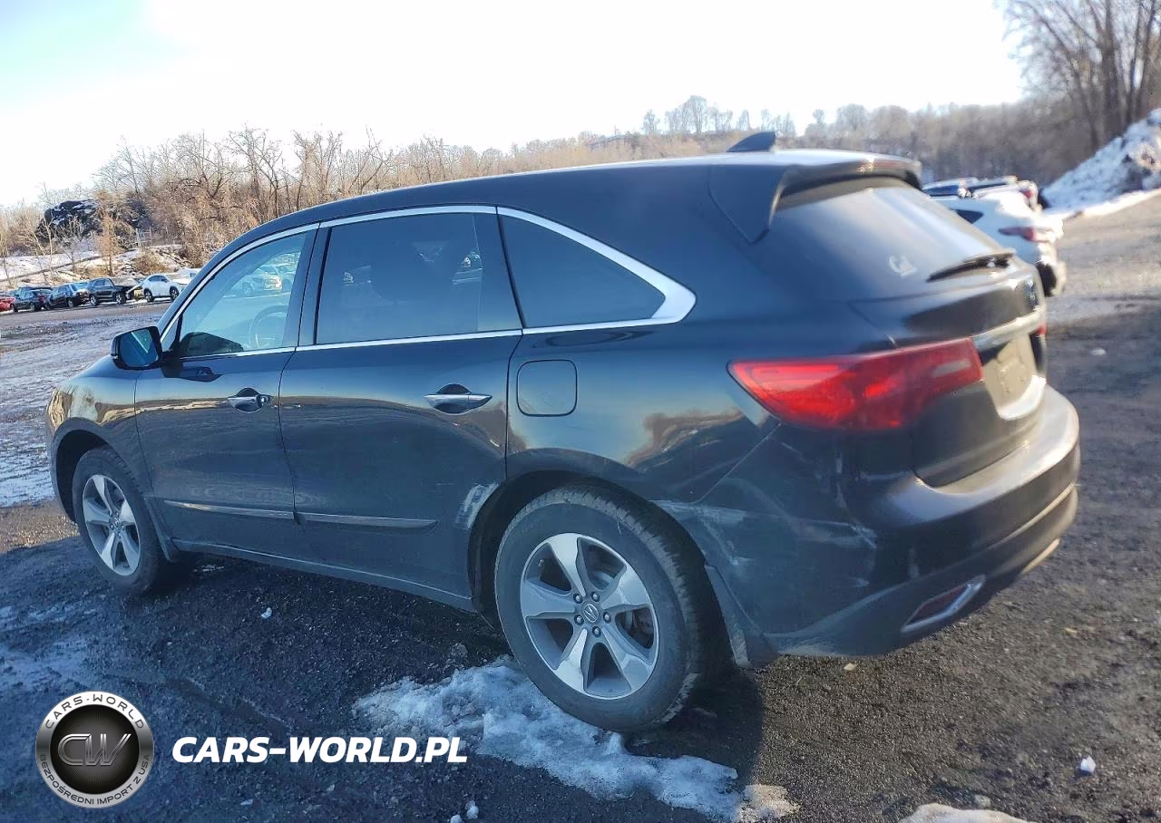 2014 Acura Mdx VIN:5FRYD4H21EB003825 - 2