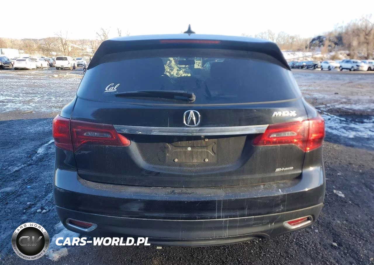 2014 Acura Mdx VIN:5FRYD4H21EB003825 - 6