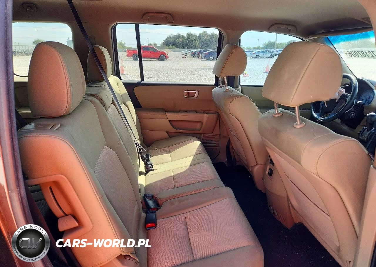 2013 Honda Pilot Lx VIN:5FNYF3H28DB028001 - 11