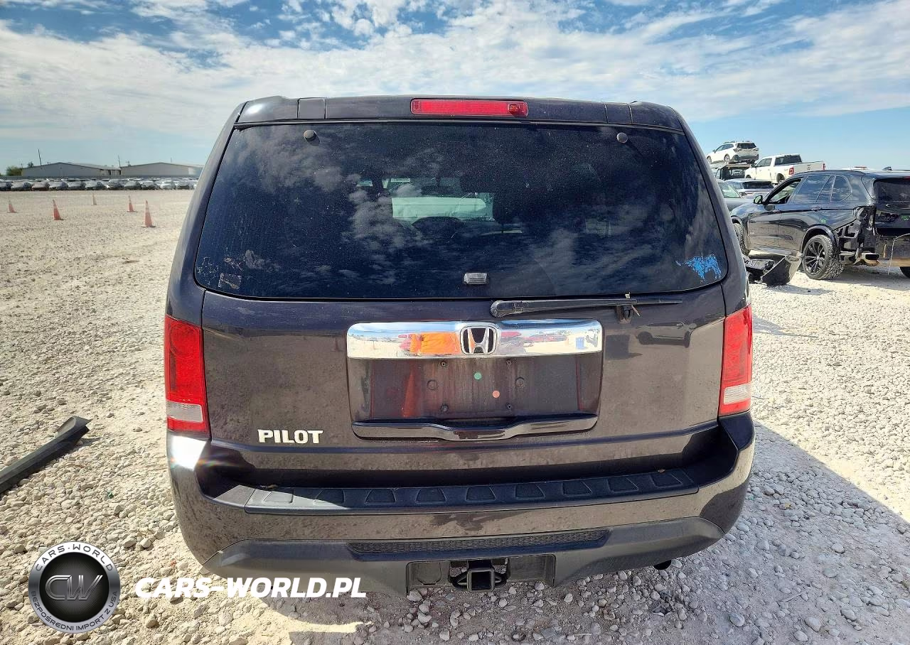 2013 Honda Pilot Lx VIN:5FNYF3H28DB028001 - 6