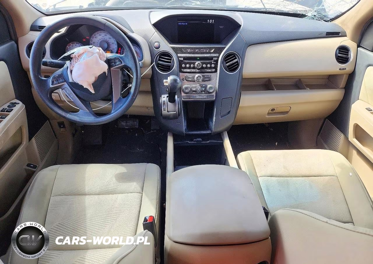 2013 Honda Pilot Lx VIN:5FNYF3H28DB028001 - 8