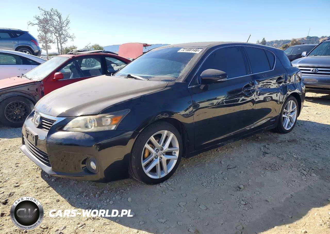 2012 Lexus Ct 200 VIN:JTHKD5BH5C2099712 - 1