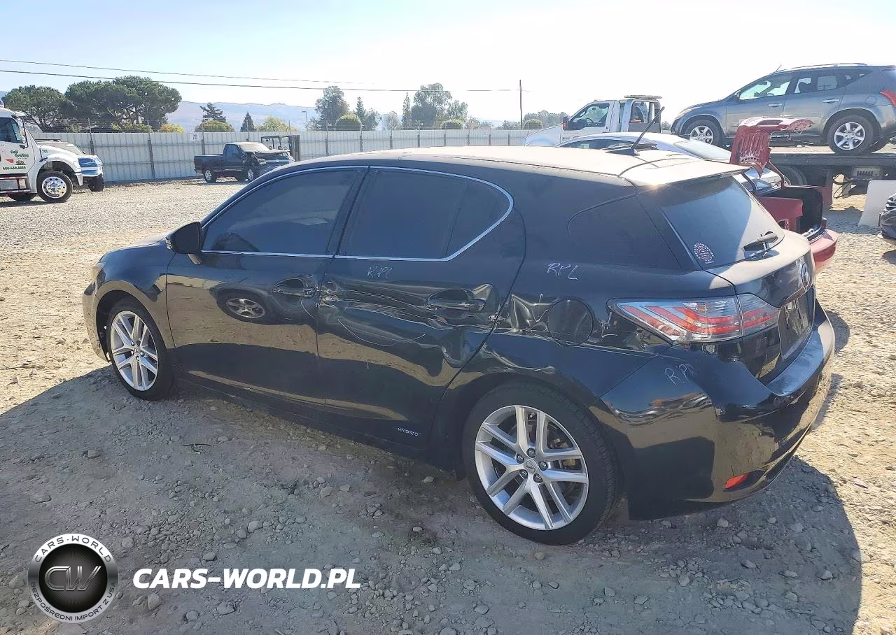 2012 Lexus Ct 200 VIN:JTHKD5BH5C2099712 - 2