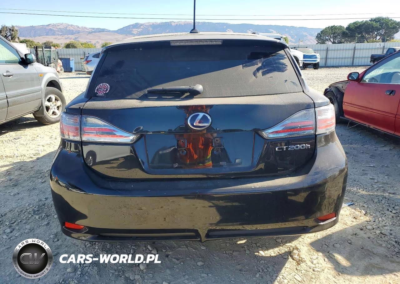 2012 Lexus Ct 200 VIN:JTHKD5BH5C2099712 - 6