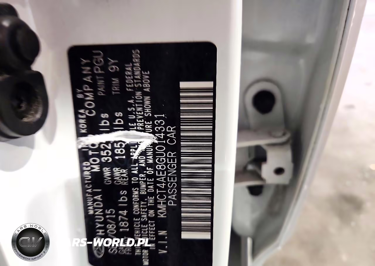2016 Hyundai Accent Se VIN:KMHCT4AE8GU014331 - 12