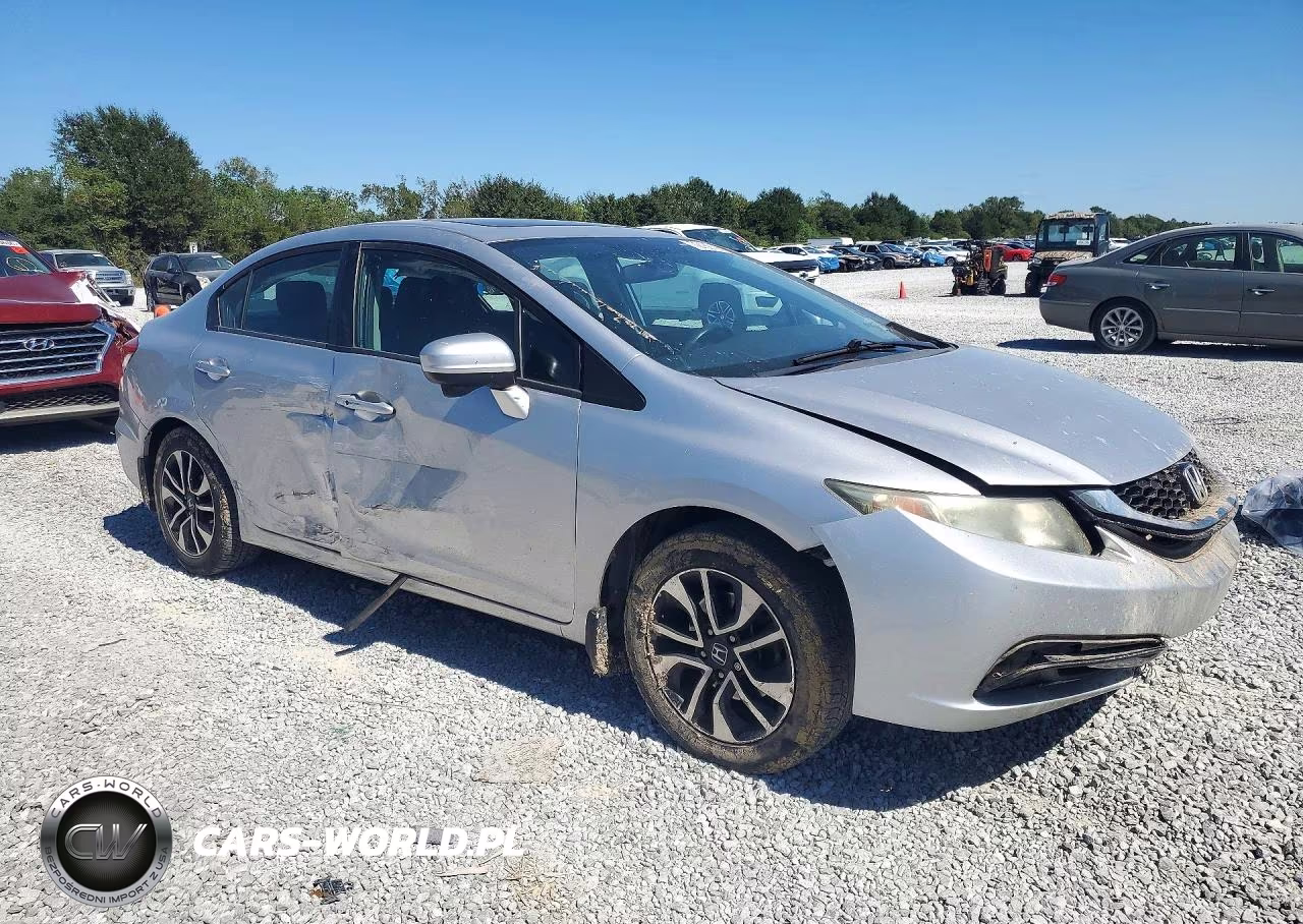 2014 Honda Civic Ex VIN:19XFB2F88EE017656 - 4
