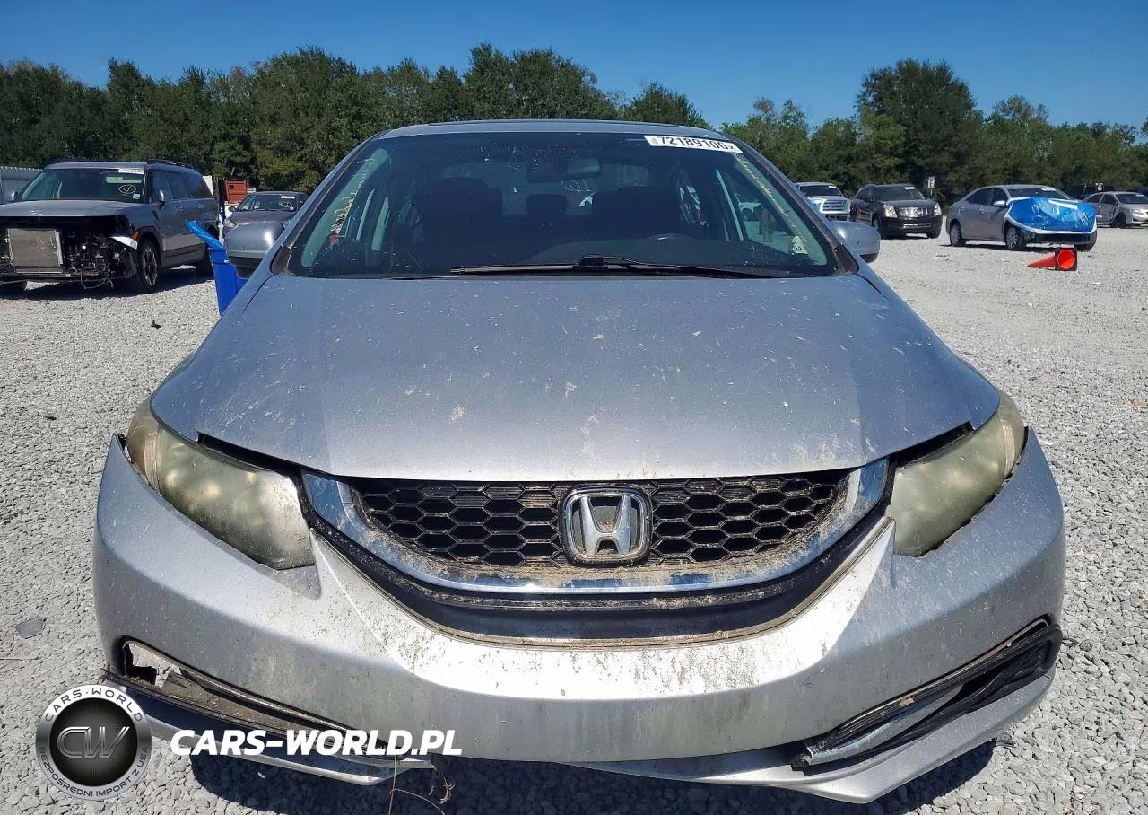 2014 Honda Civic Ex VIN:19XFB2F88EE017656 - 5