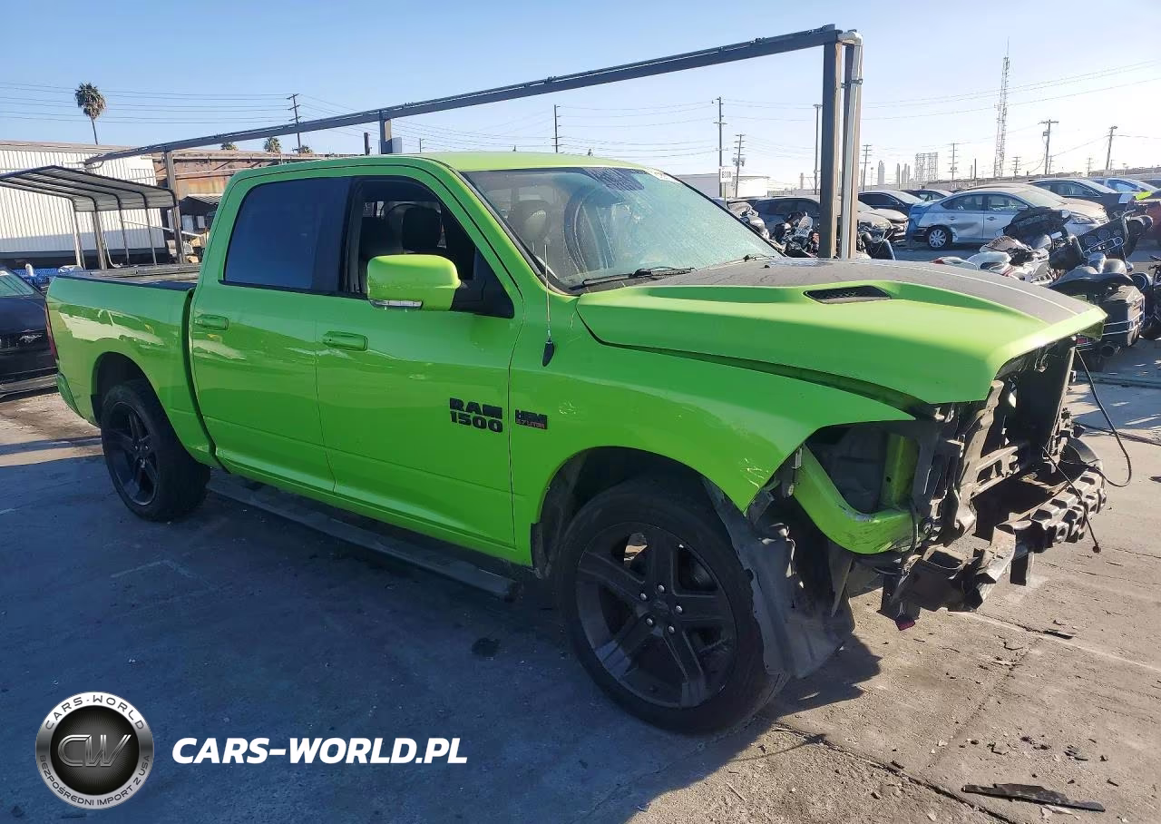 2017 Ram 1500 Sport VIN:1C6RR6MT1HS824911 - 4