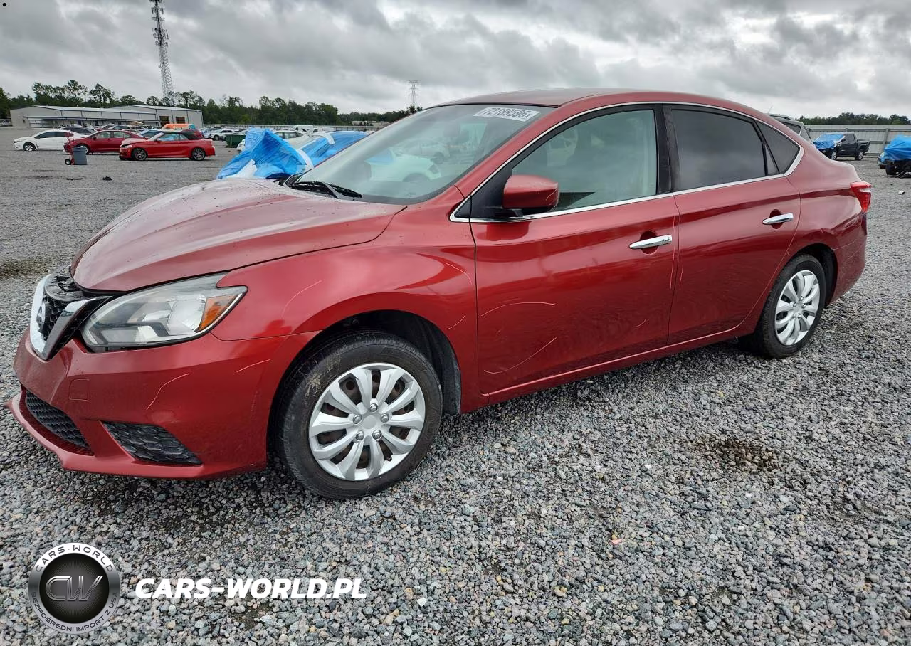 2017 Nissan Sentra Sv VIN:3N1AB7AP5HL636174 - 1